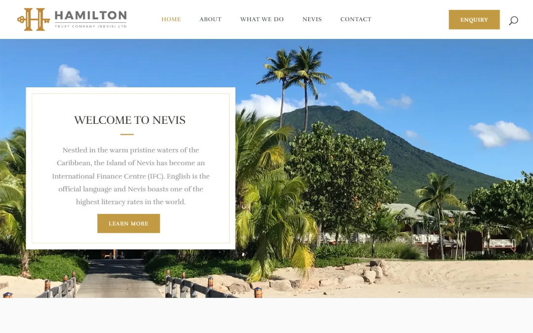 The Hamilton Trust Company website